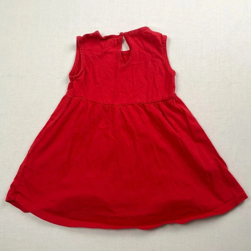 Robe été rouge fille Kiabi 24 mois – très bon état – photo 2